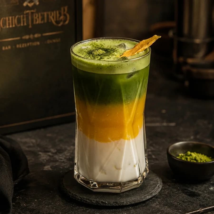 Förderturm — Matcha · Mango · Kokos