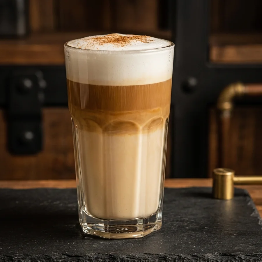 Steiger — Latte Macchiato · Haselnuss · Vanille · feiner Zimt