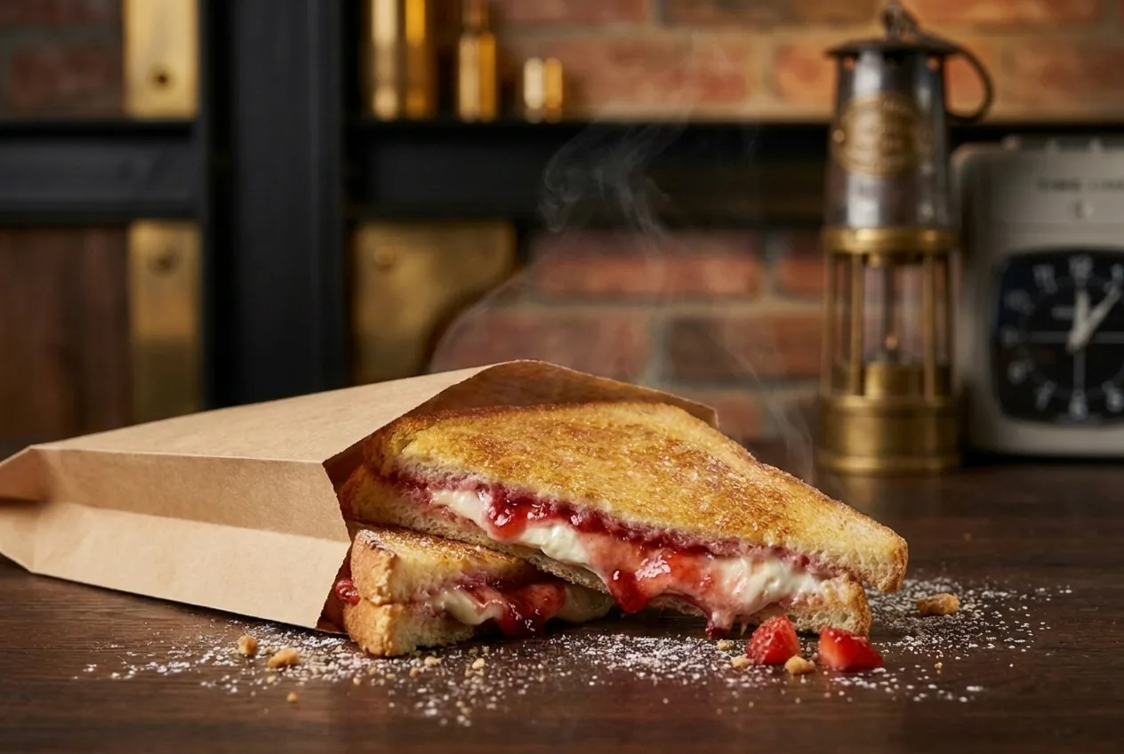 Weiße Kaue — Frischkäse & Marmelade